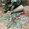 Bola de navidad madera personalizada - Imagen 2
