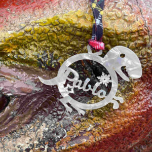 Bola de navidad personalizada Dinosaurio Rex