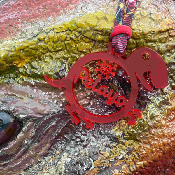 Bola de navidad personalizada Dinosaurio Rex - Imagen 4