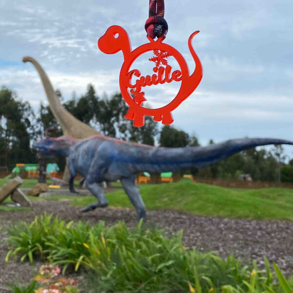Bola de navidad personalizada Dinosaurio Arlo - Imagen 3