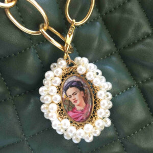 Collar medalla Frida Kahlo
