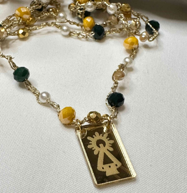 Collar escapulario Virgen de Covadonga - Imagen 2