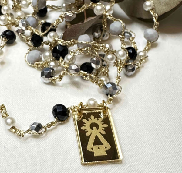 Collar escapulario Virgen de Covadonga - Imagen 3