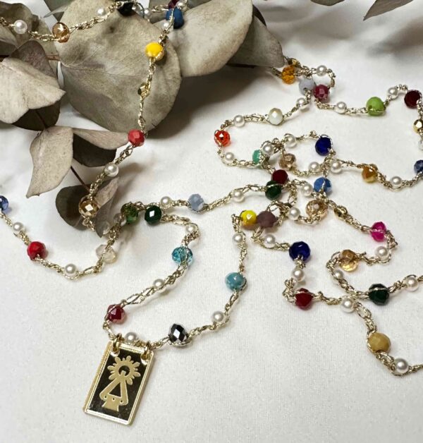 Collar escapulario Virgen de Covadonga - Imagen 5