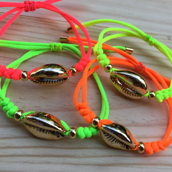 Pulsera concha metalizada - Imagen 2