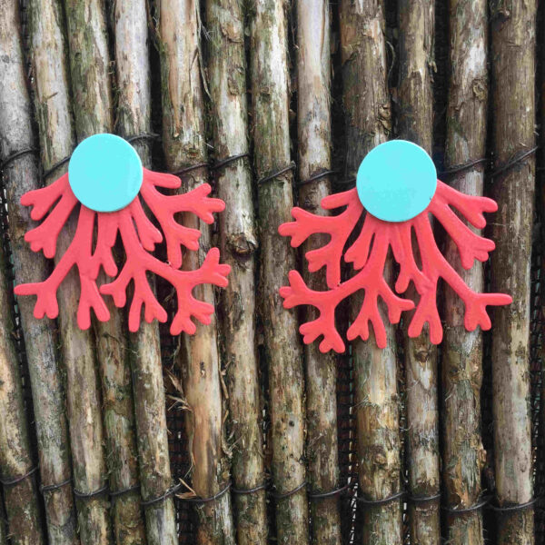 Pendientes ramas de corales - Imagen 2