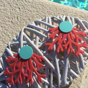 Pendientes ramas de corales