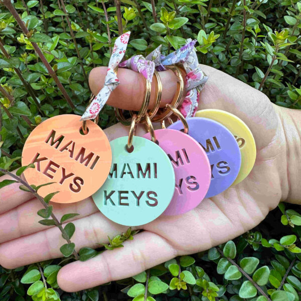 Llavero mami keys metacrilato