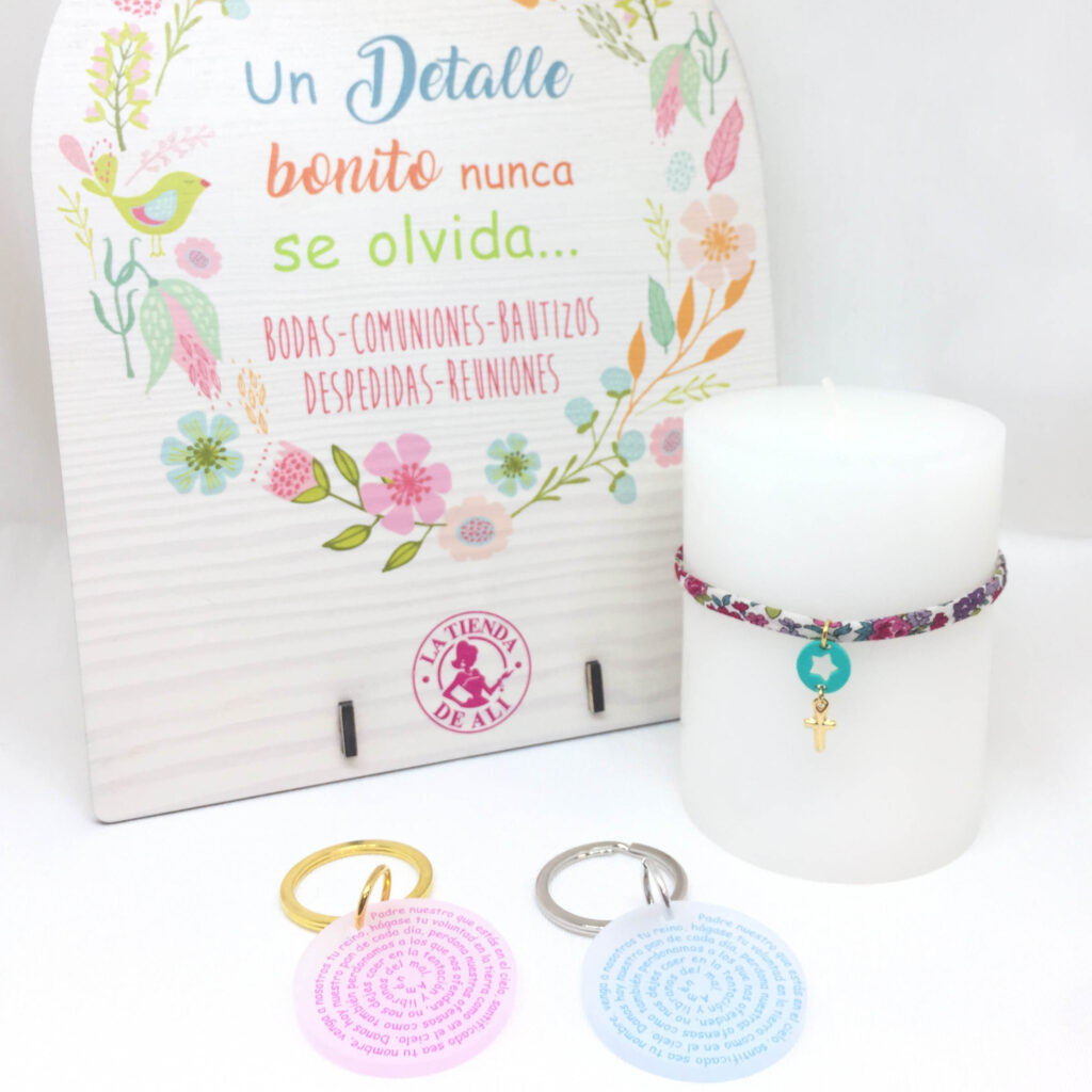 Llavero con padre nuestro