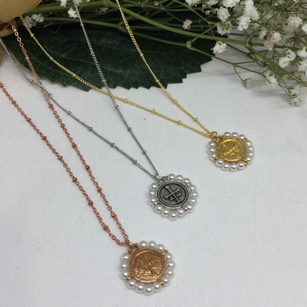 Collar cadena con medalla Cruz de la Victoria - Imagen 2