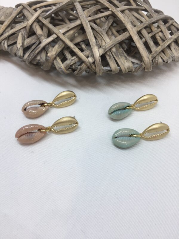 Pendientes conchas - Imagen 2
