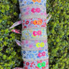 Pulsera cinta flores con virgen de Covadonga - Imagen 4