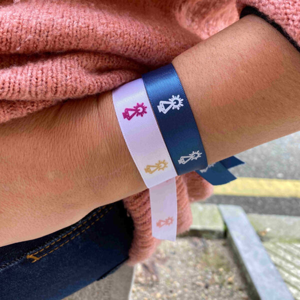 Pulsera cinta virgen de covadonga - Imagen 2