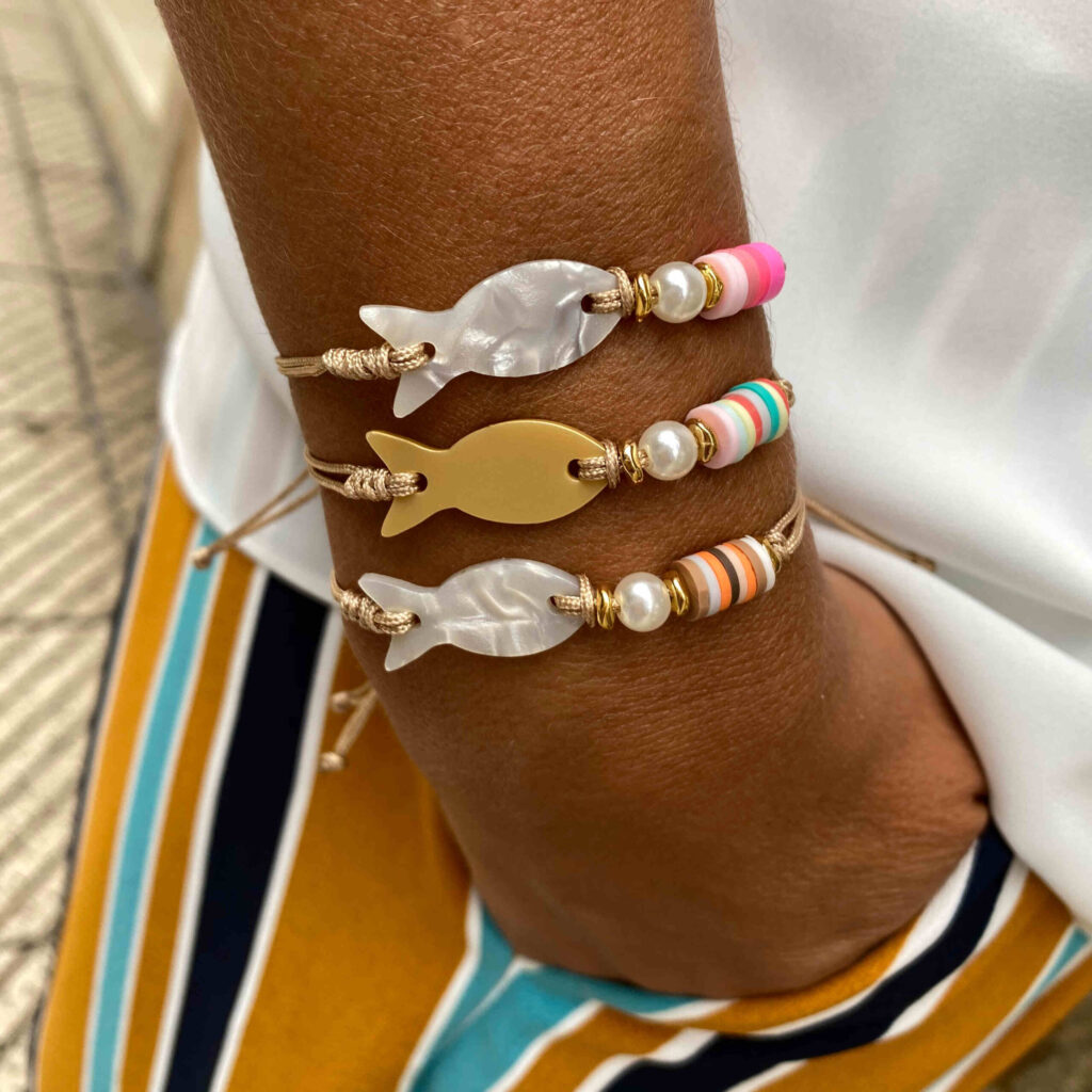 Pulsera pez acetato