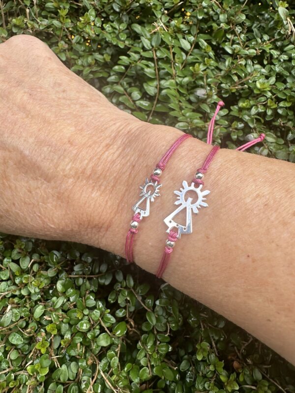 Pulsera Virgen de Covadonga Plata de Ley 925
