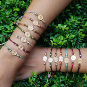 Pulsera virgen covadonga esmalte