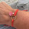 Pulsera  Virgen de Covadonga cristal murano - Imagen 2