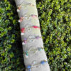 Pulsera chapa MADRINA con cordón elástico perla y piedra - Imagen 2