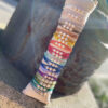 pulsera seda y perlas - Imagen 3