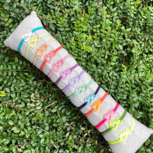 Pulsera hilo macrame Virgen del Carmen