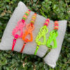 Pulsera hilo macrame Virgen del Carmen - Imagen 2