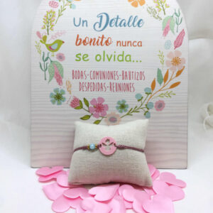 Pulsera angel con piedra