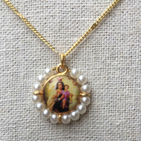 Gargantilla Virgen del Carmen - Imagen 5