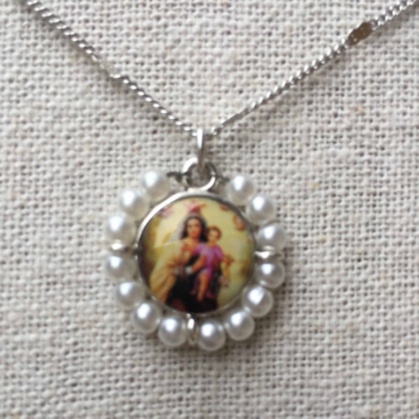 Gargantilla Virgen del Carmen - Imagen 4