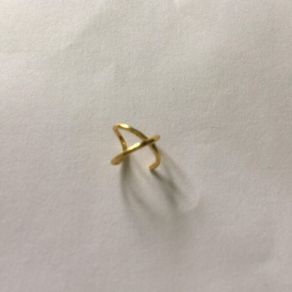 Ear cuff doble aro - Imagen 2