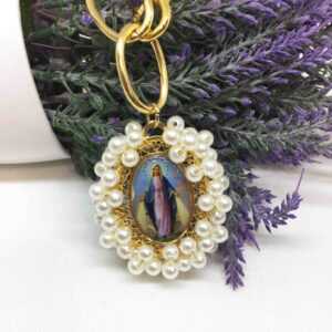 Collar medalla Virgen Milagrosa.