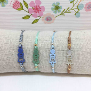 Pulsera comunión niño acetato con hilo