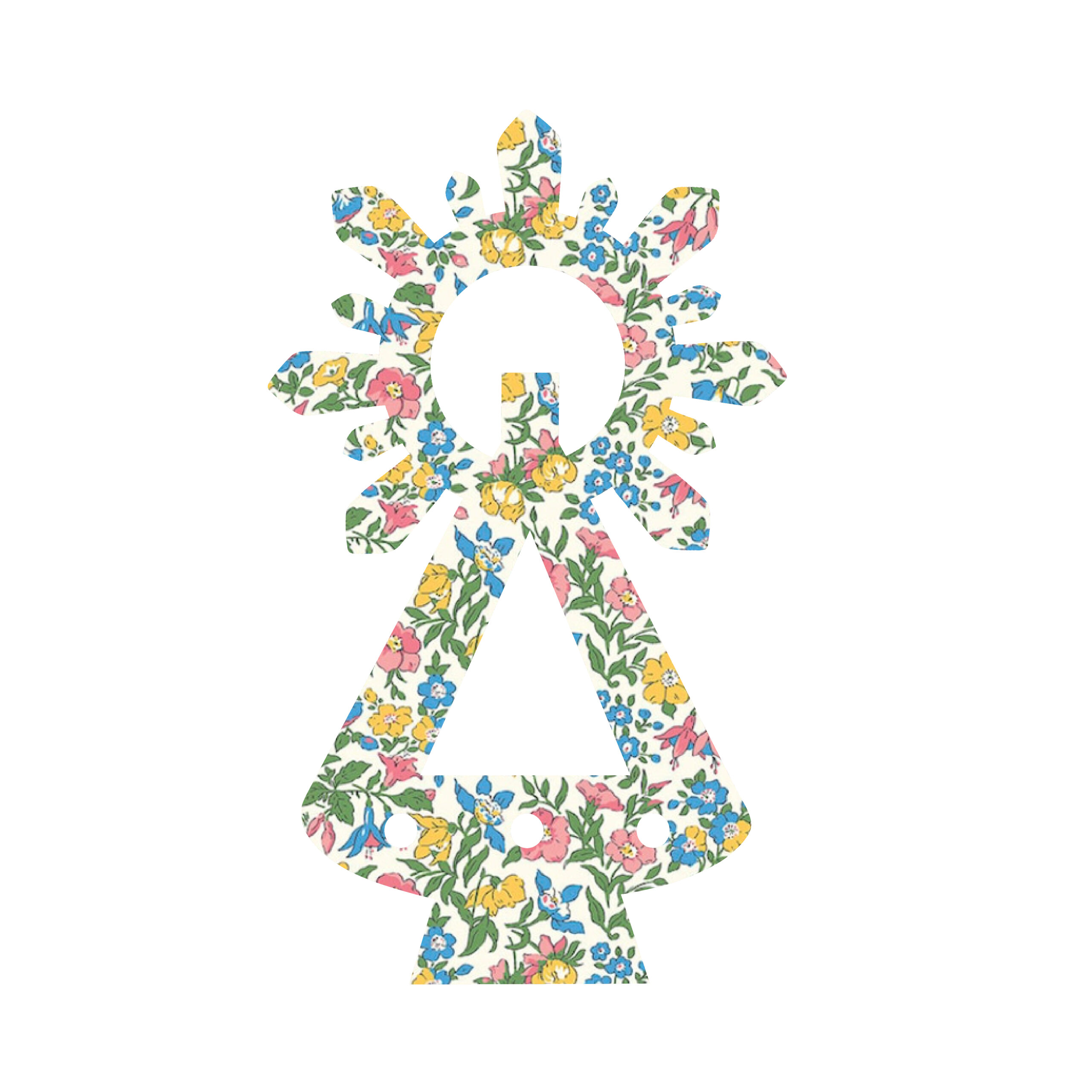 COVADONGA FLORES MAMIE D JPEG scaled -Bisutería artesanal la Tienda de Ali Tote bag algodón con estampación virgen en flores liberty - Imagen 3