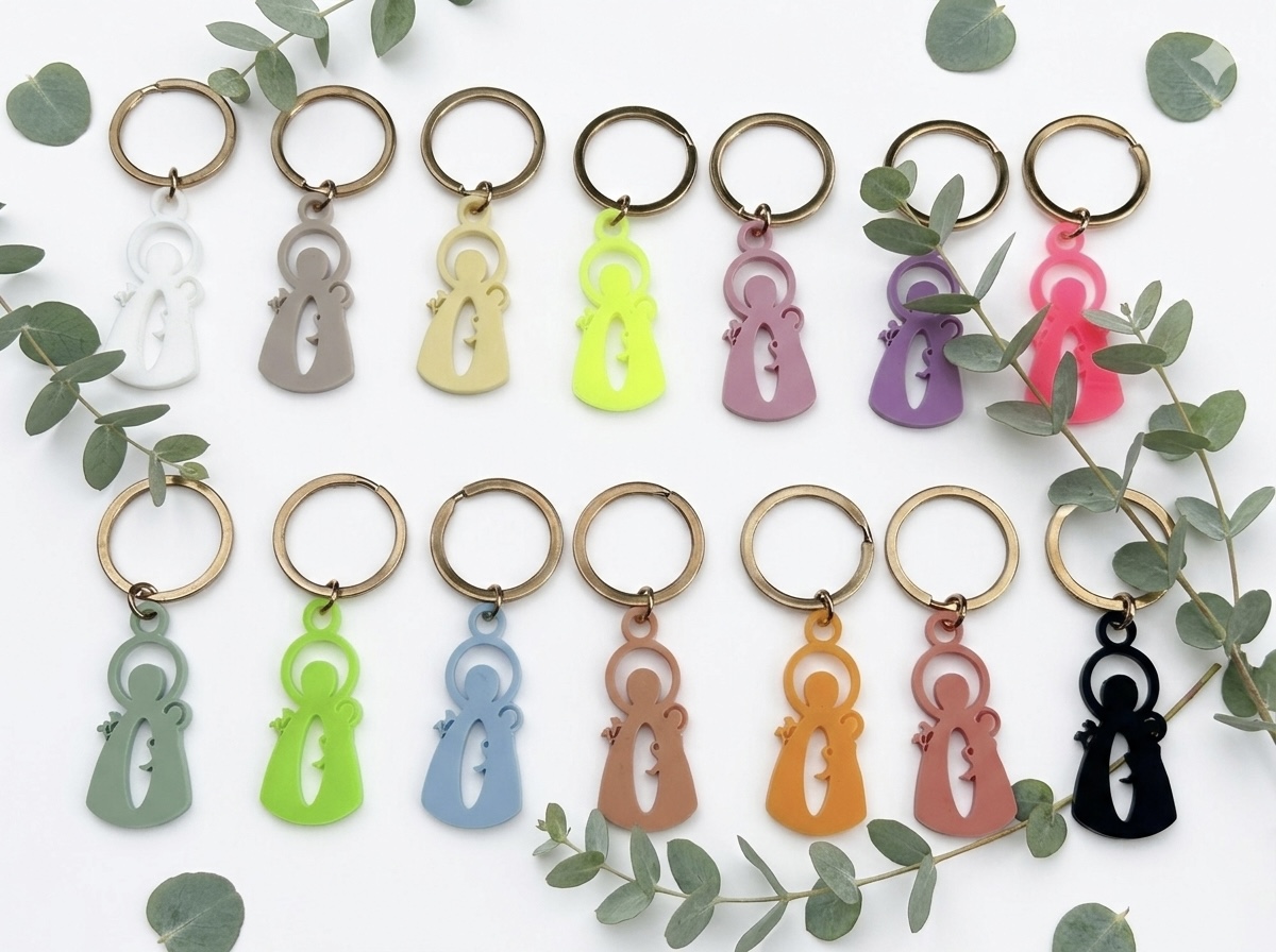 LLAVEROS SAN ANTONIO -Bisutería artesanal la Tienda de Ali Pack 10 Llaveros San Antonio de Padua