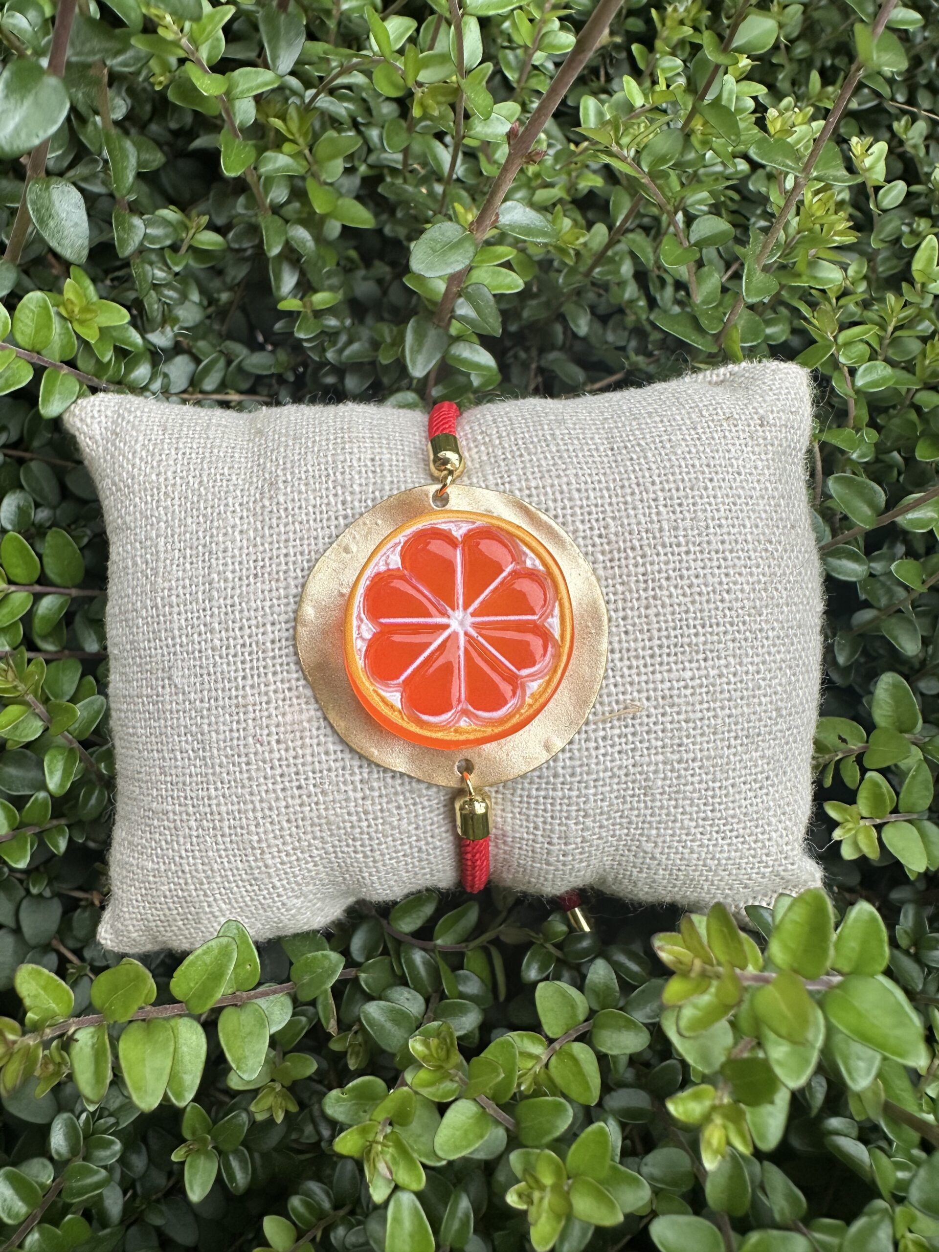 PULSERA NARANJA scaled -Bisutería artesanal la Tienda de Ali Pulsera Frutas Xl - Imagen 5